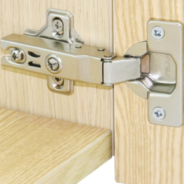 bản lề tủ bếp giảm chấn phổ biến hiện nay